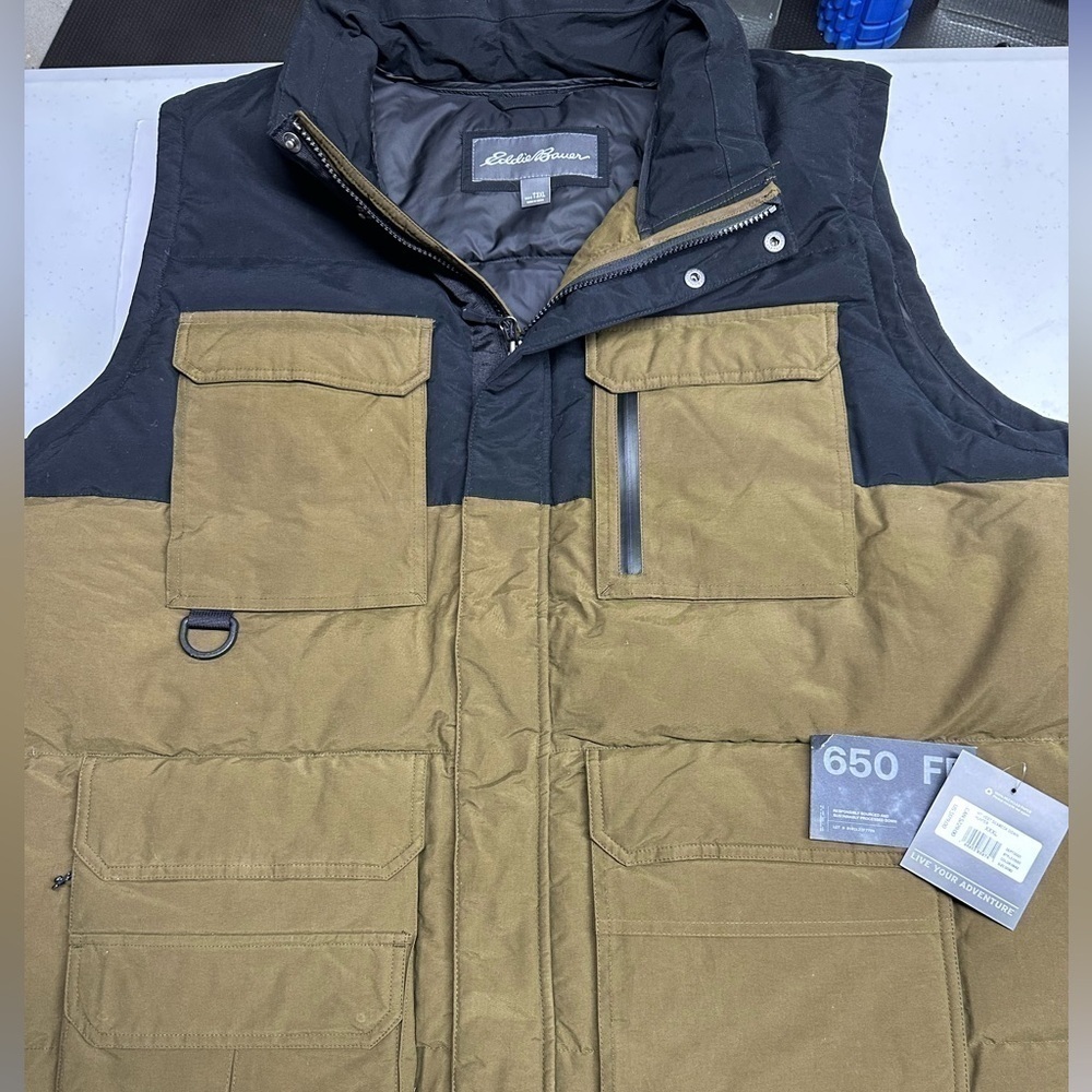 Eddie Bauer Seabeck Down Vest Men's T3XL